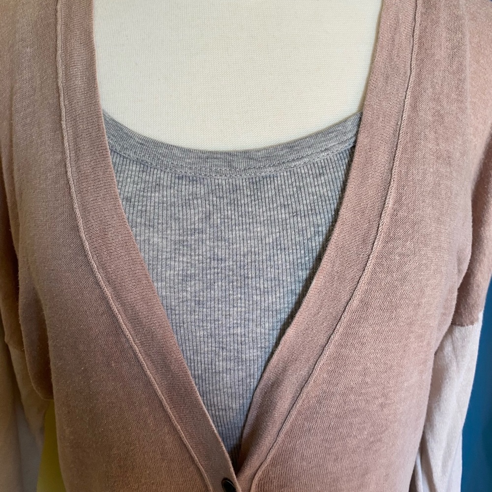 Color Block Cardigan - Picture 6 of 9
